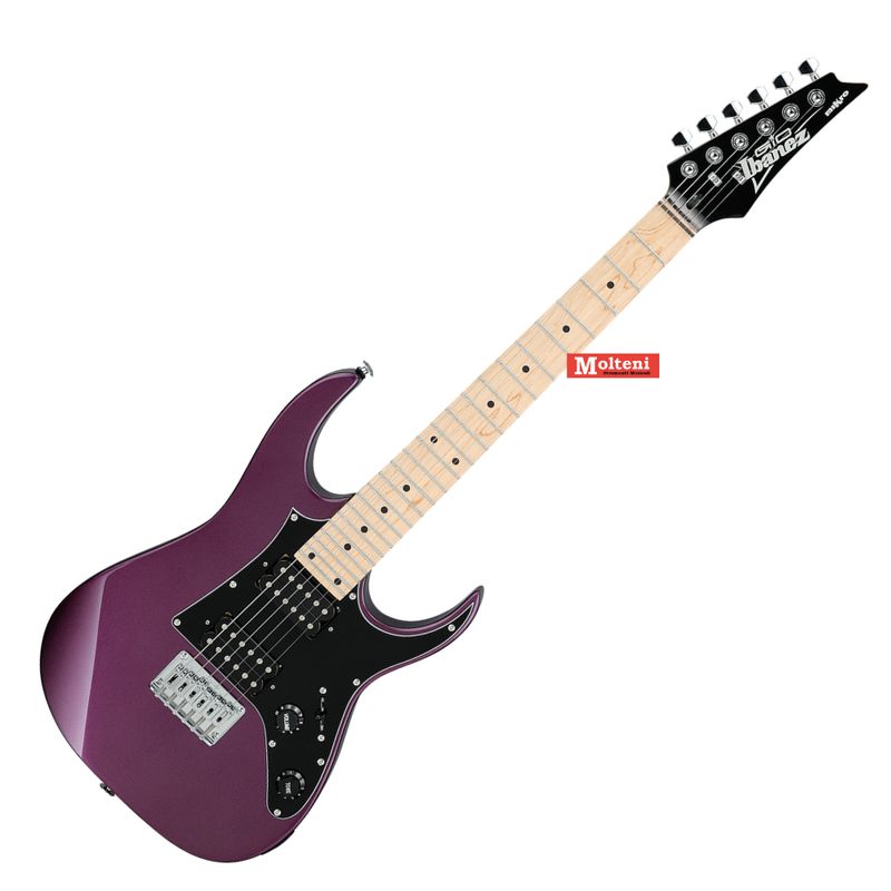 Ibanez GRGM21M-MPL MIKRO colore viola metallizzato - Chitarra elettrica ridotta