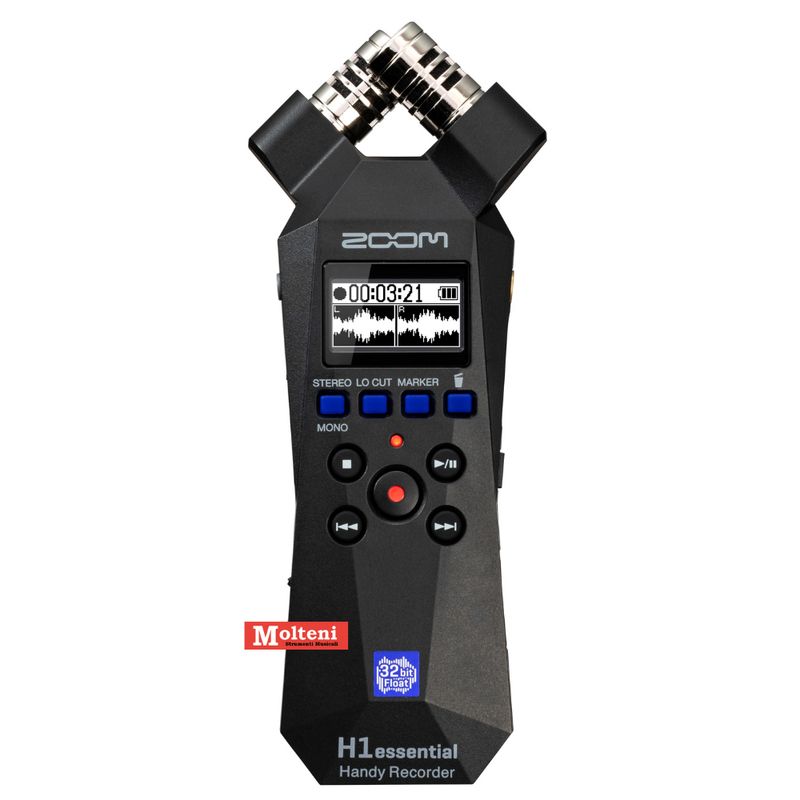 ZOOM H1e ​- Registratore palmare stereo digitale 32 bit Floating Point