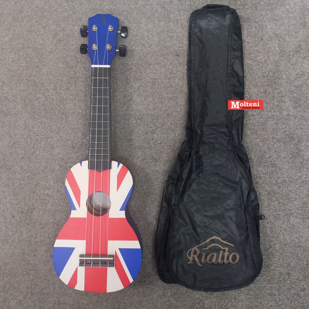 RIALTO UM2014UK Union Jack - Ukulele soprano RIALTO UM2014UK Union Jack - Ukulele soprano