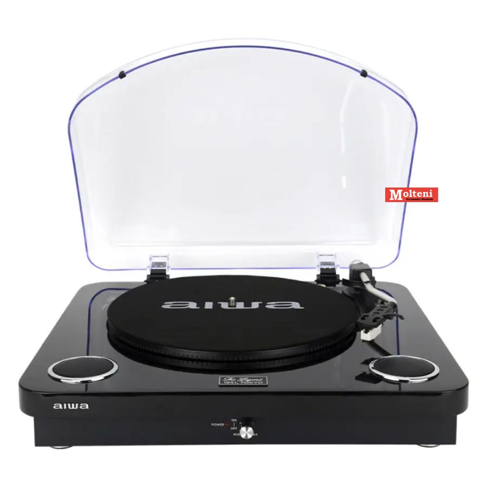 AIWA - LPS-25BK giradischi - Colore nero AIWA - LPS-25BK giradischi - Colore nero