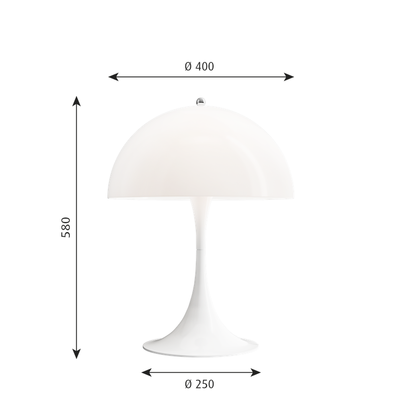 Panthella Tischleuchte