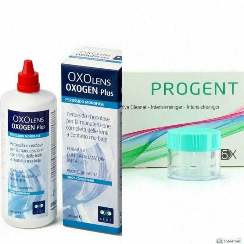 Perossido per lenti morbide e rigide monofase e bifase RGP