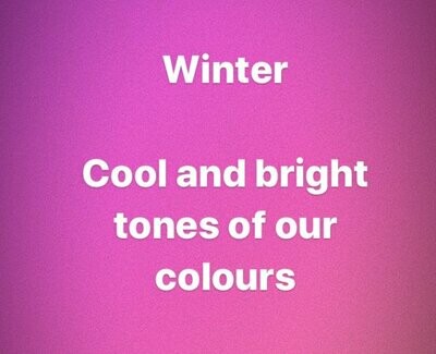 Winter colours