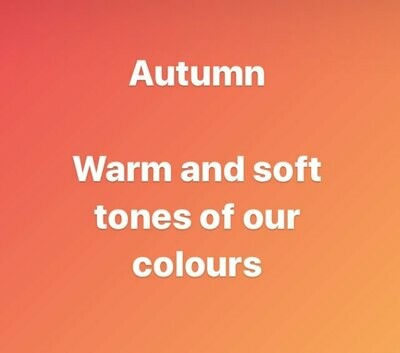 Autumn colours - warm soft tones