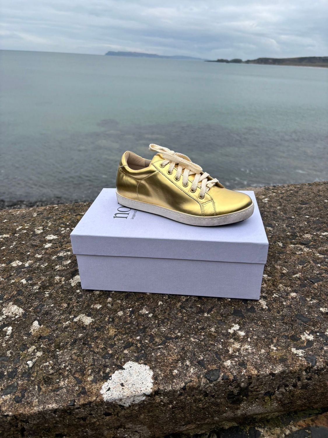 Naby sneaker  - Laminato Oro
