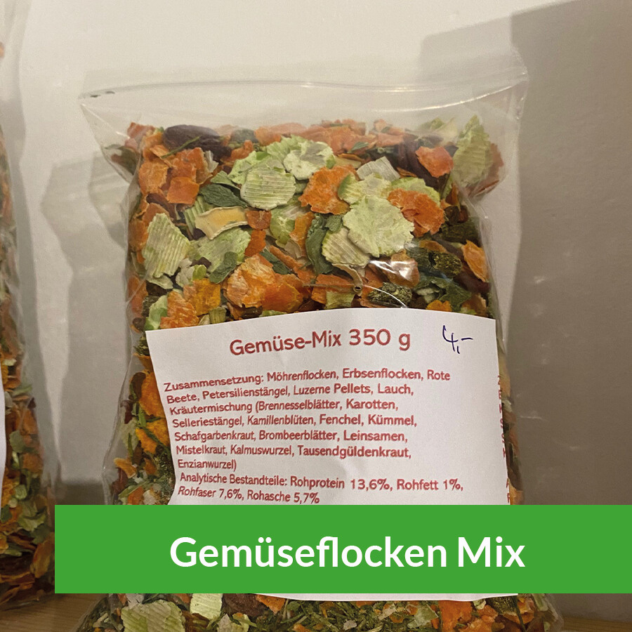 Obst und Gemüseflocken Mix