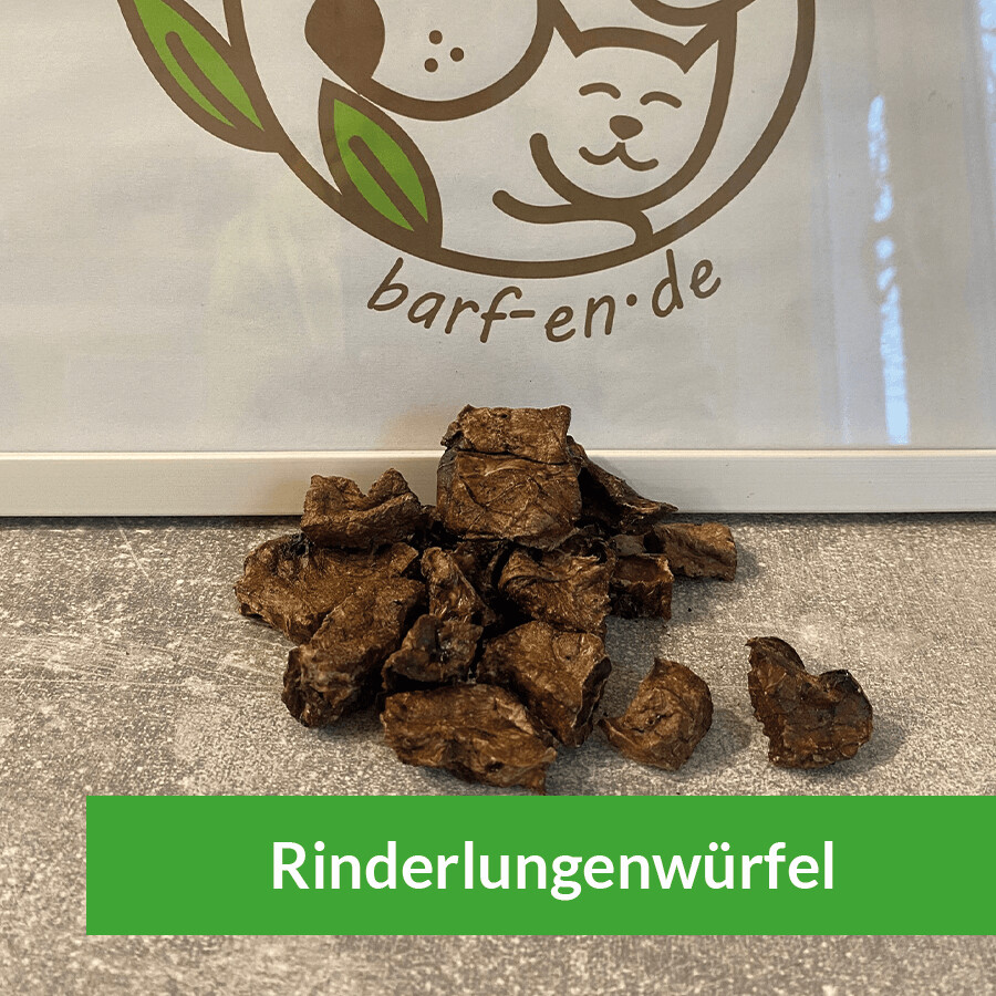 Rinderlungenwürfel getrocknet 200 g