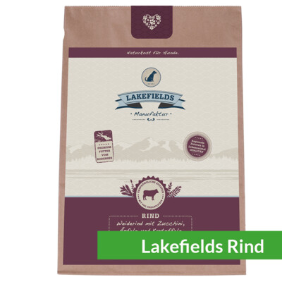 Lakefields Rind Trockenfleisch Menü