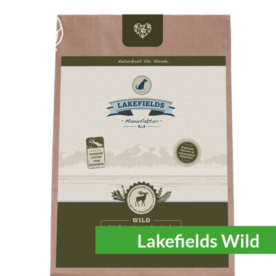 Lakefields Wild Trockenfleisch Menü