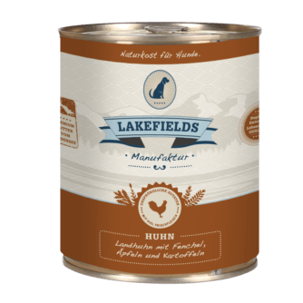 Lakefields DOSENFLEISCH-MENÜ HUHN FÜR AUSGEWACHSENE HUNDE