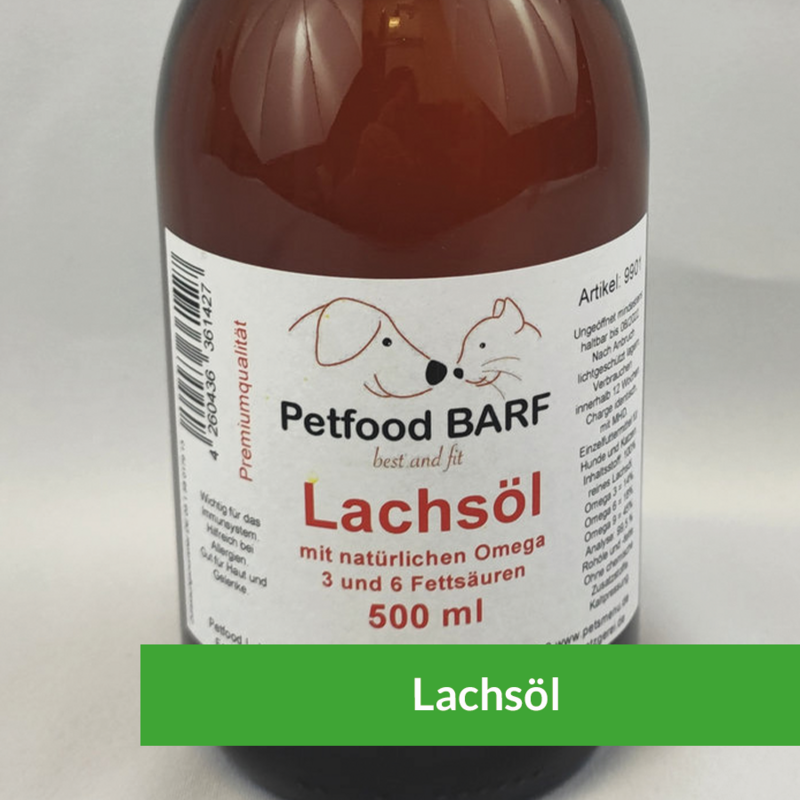 Lachsöl pur 500ml Lachsöl pur 500ml