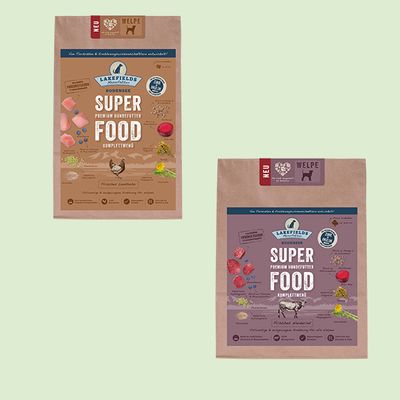 Lakefields SUPERFOOD Rind oder Huhn für Welpen