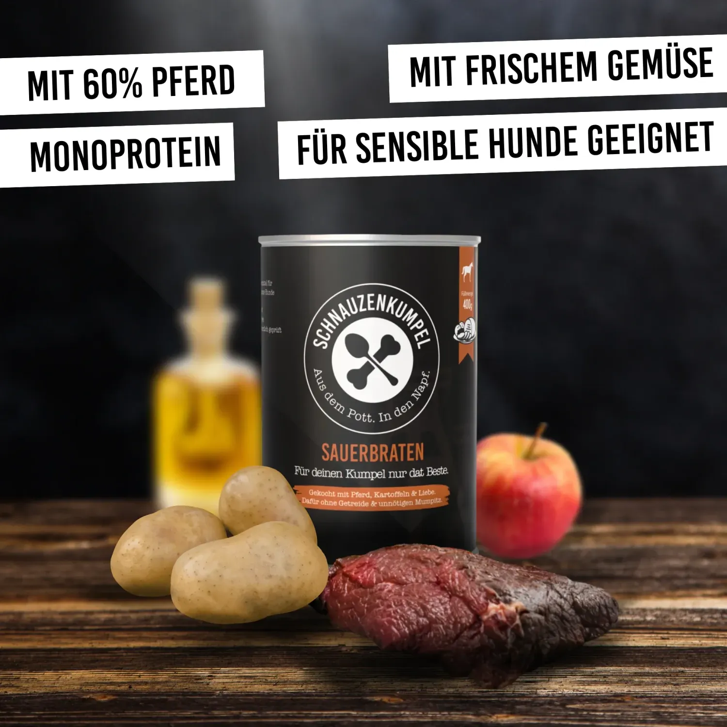 Schnauzenkumpel Sauerbraten.
