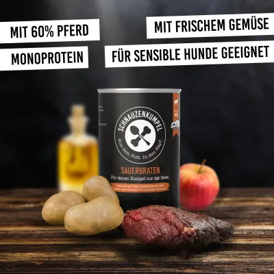 Schnauzenkumpel Sauerbraten.