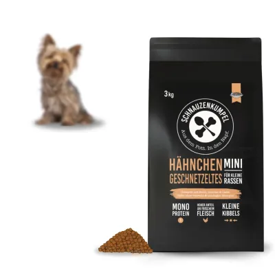 Schnauzenkumpel Hähnchengeschnetzeltes mini