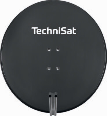 TechniSat SATMAN 850 PLUS inkl. Halterung für UNYSAT Universal-LNB, schiefergrau