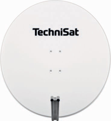 TechniSat SATMAN 850 PLUS inkl. Halterung für UNYSAT Universal-LNB, polarweiß