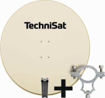 TechniSat SATMAN 850 PLUS inkl. LNB-Halteschelle (40mm) beige