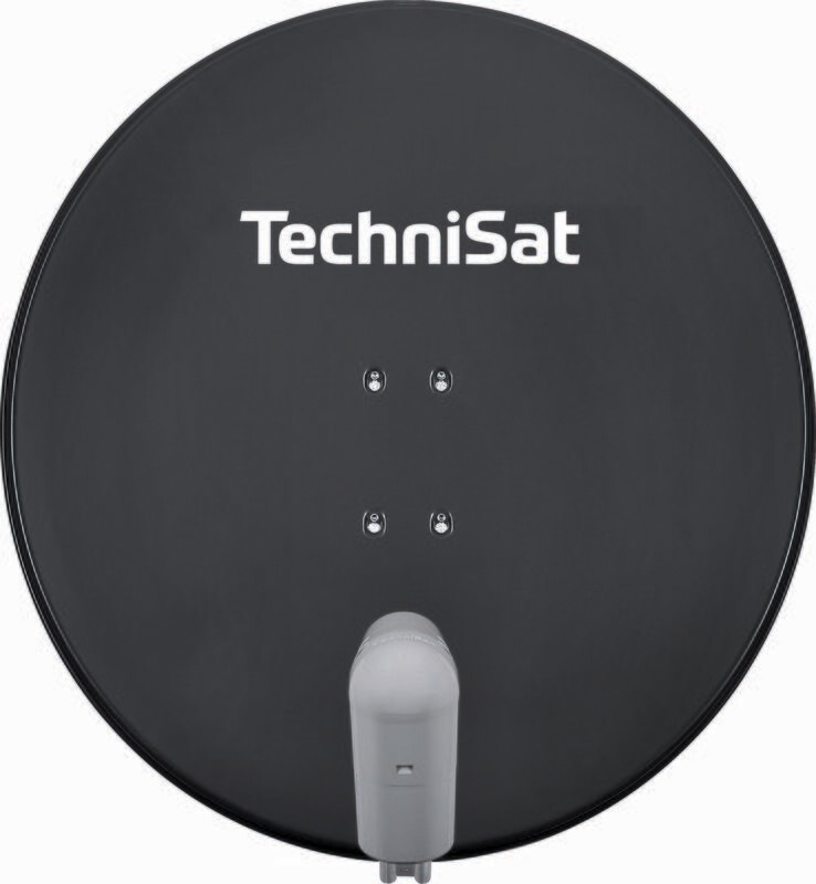 TechniSat SATMAN 850 PLUS mit UNYSAT-Twin-LNB, schiefergrau TechniSat SATMAN 850 PLUS mit UNYSAT-Twin-LNB, schiefergrau