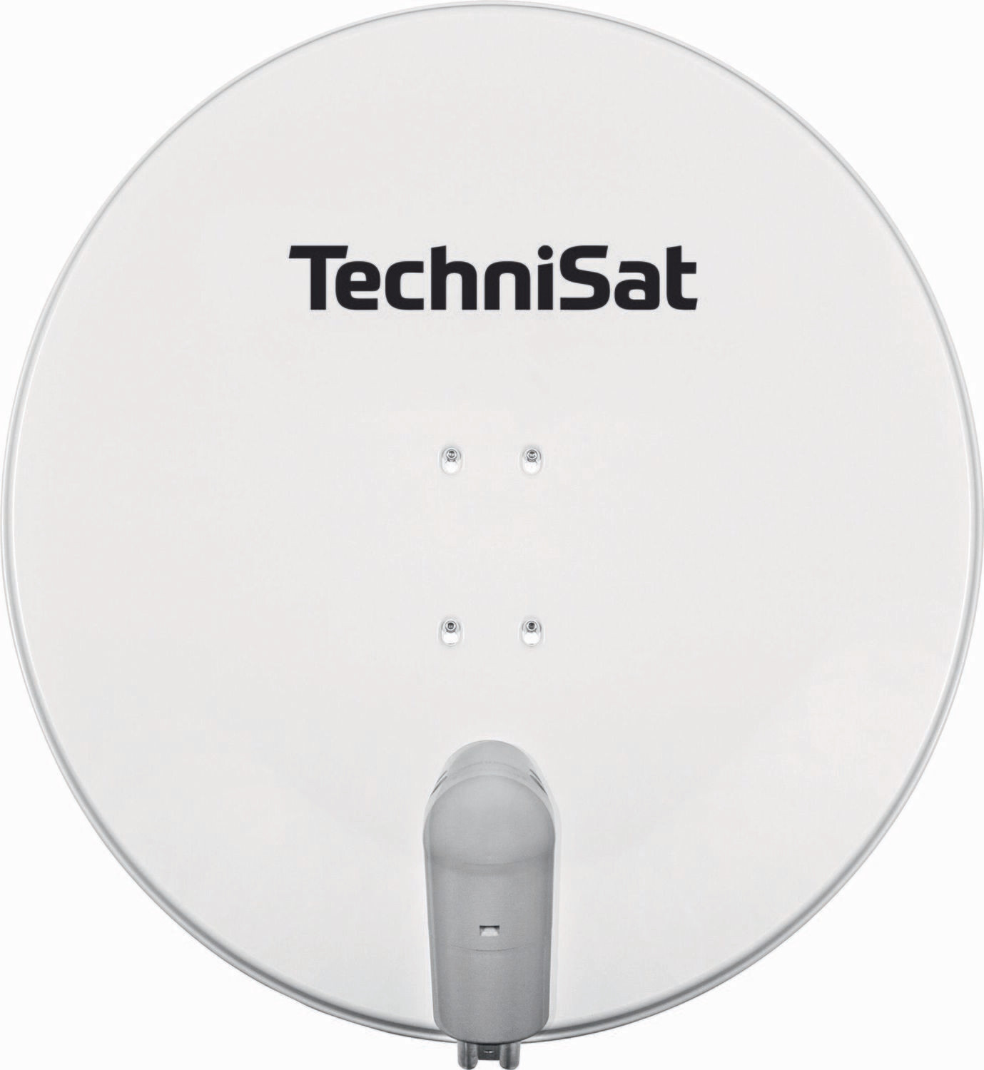 TechniSat SATMAN 850 PLUS mit UNYSAT-Twin-LNB, polarweiß