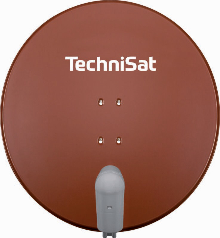 TechniSat SATMAN 850 PLUS mit UNYSAT-Quattro-LNB, ziegelrot TechniSat SATMAN 850 PLUS mit UNYSAT-Quattro-LNB, ziegelrot