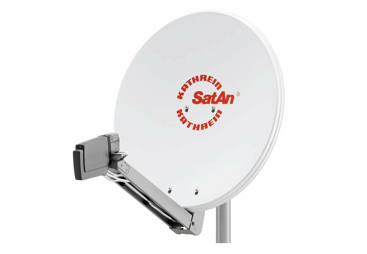 Kathrein Satellitenanlage CAS80ws mit SpeiseSystem UAS685, weiß