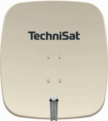 TechniSat SATMAN 65 PLUS inkl. LNB-Halteschelle (40mm) beige