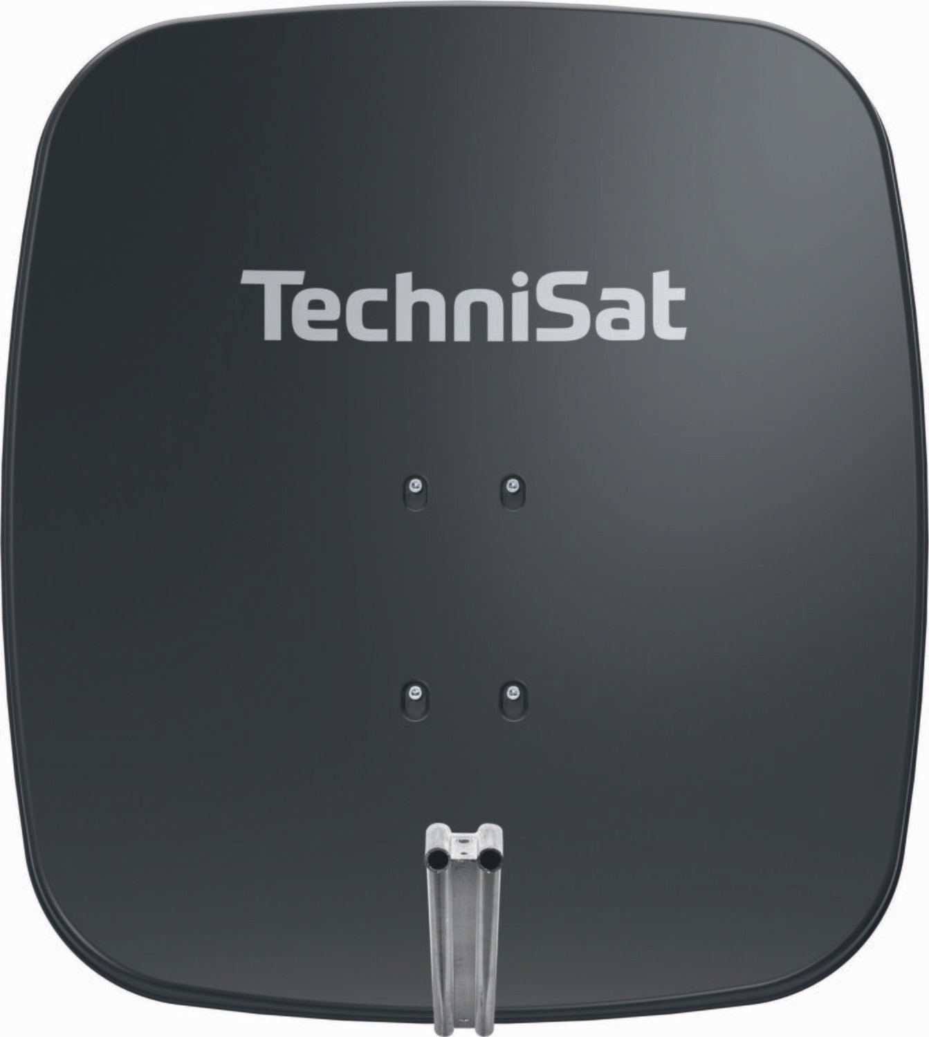 TechniSat SATMAN 65 PLUS inkl. Halterung für UNYSAT Universal-LNB, schiefergrau