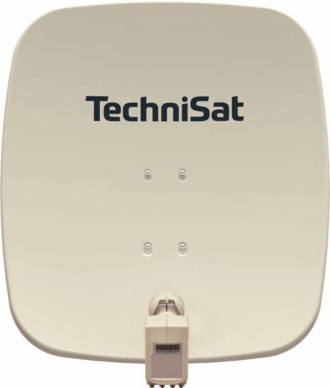 TechniSat SATMAN 65 PLUS mit Universal-Quattro-Switch-LNB, beige TechniSat SATMAN 65 PLUS mit Universal-Quattro-Switch-LNB, beige