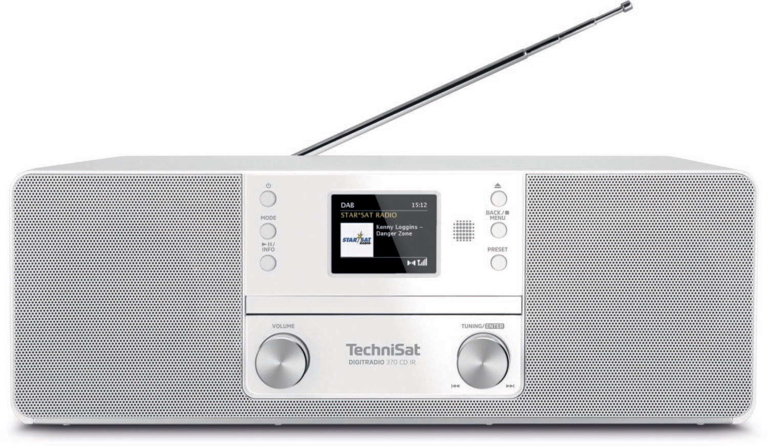 TechniSat DIGITRADIO 370 CD/IR weiß