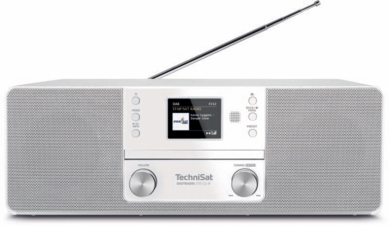 TechniSat DIGITRADIO 370 CD/IR weiß TechniSat DIGITRADIO 370 CD/IR weiß