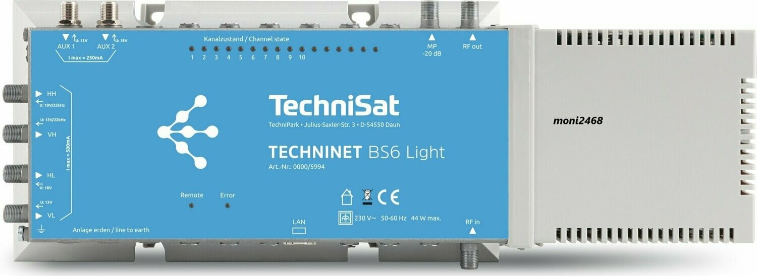 TechniSat TECHNINET BS6 Light