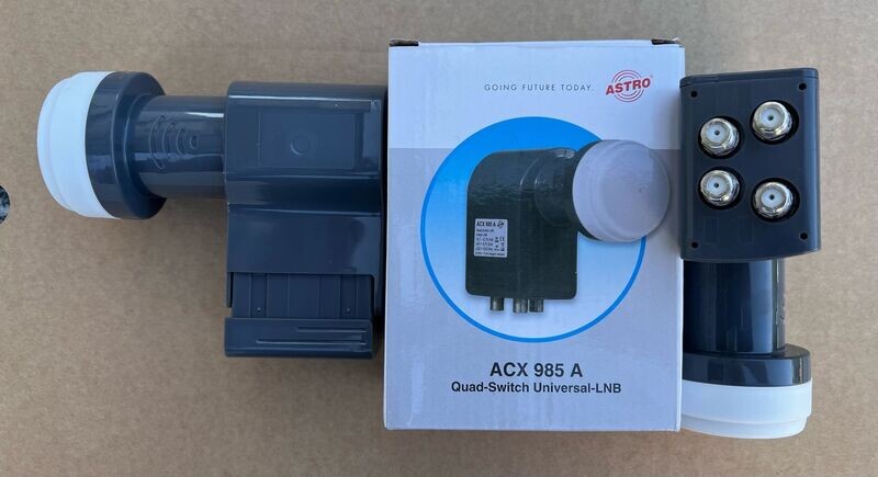Astro Universal-Quad-Switch -LNB, ACX985 A Astro Universal-Quad-Switch -LNB, ACX985 A