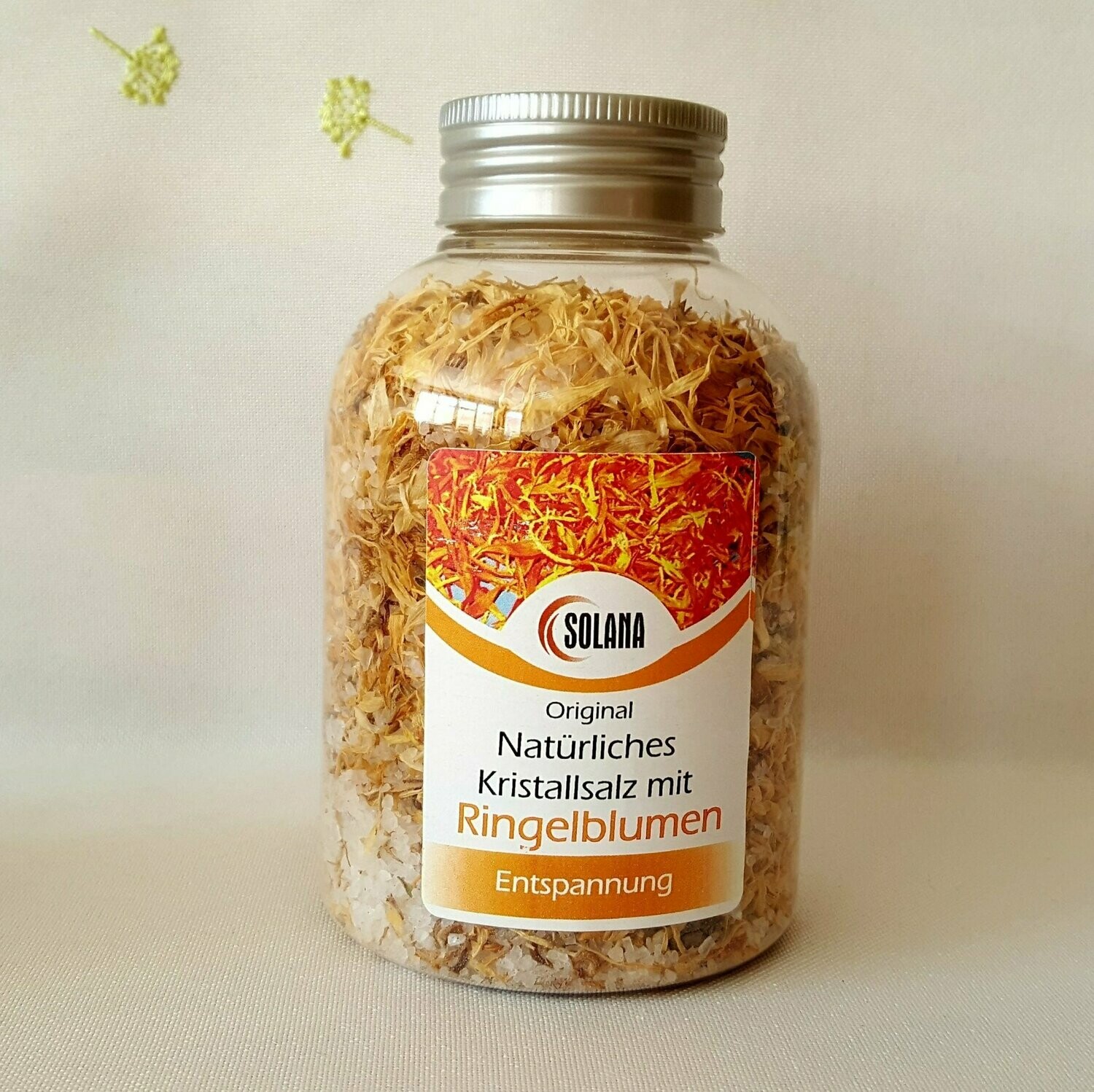 Badesalz mit Ringelblume