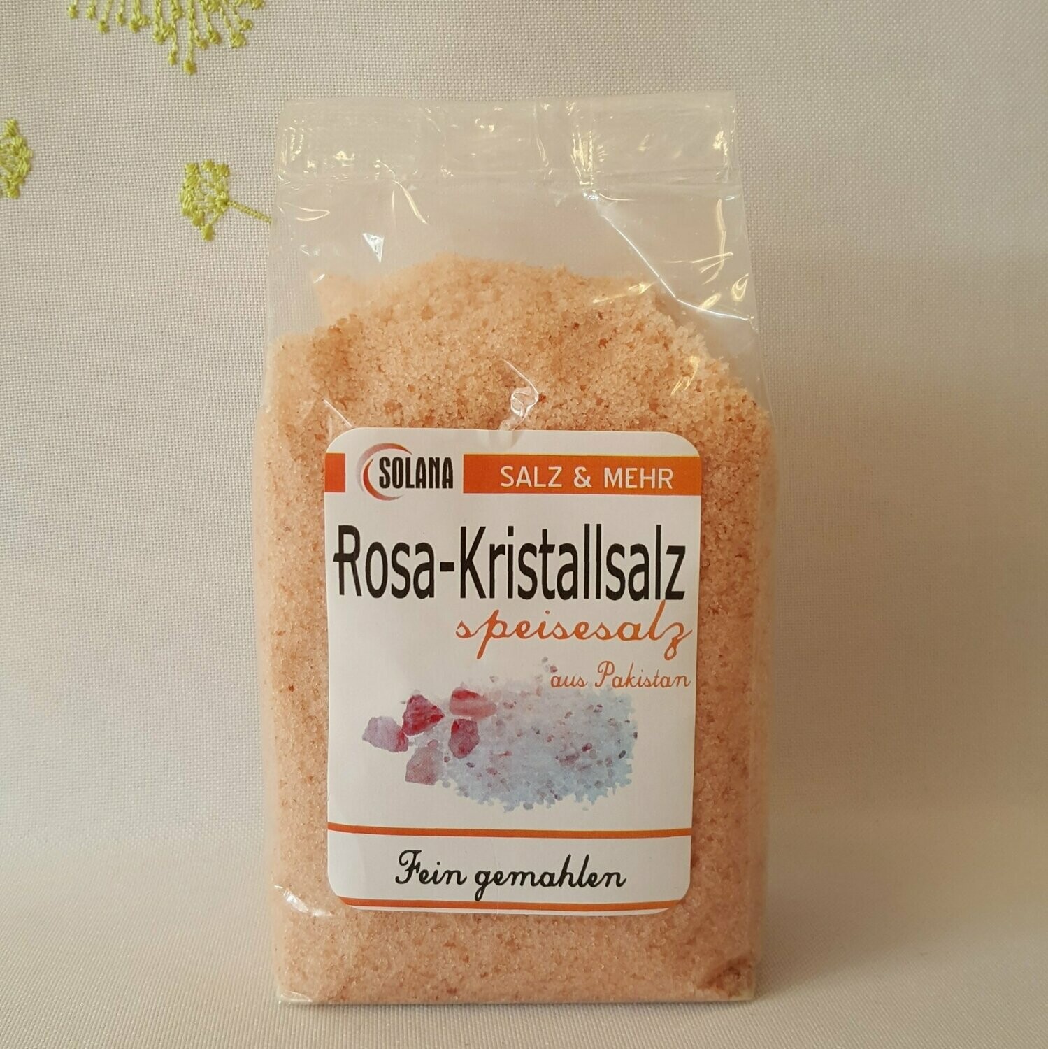 Rosa-Kristallsalz 600g (fein gemahlen)