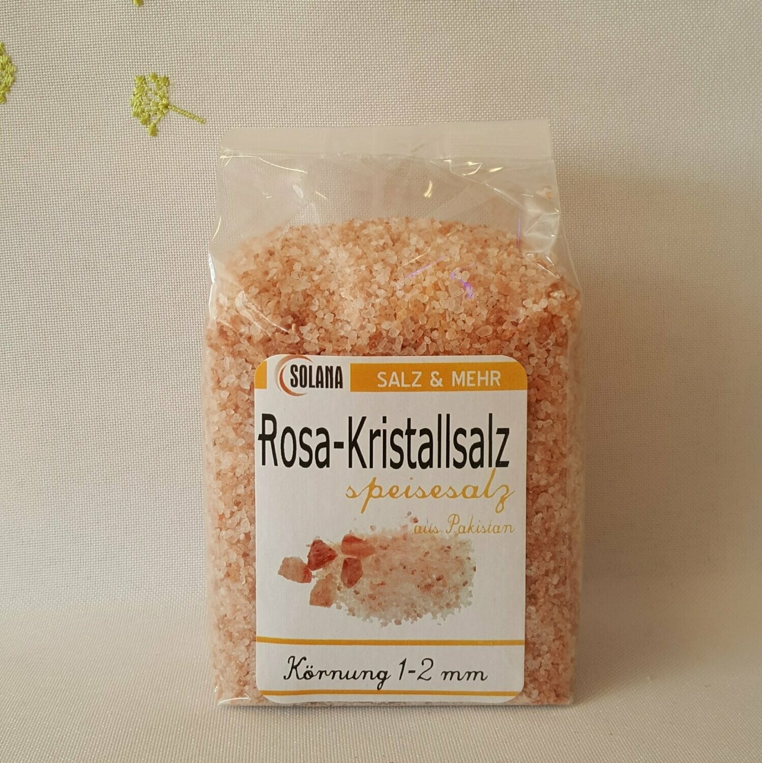 Rosa-Kristallsalz 600g (1-2 mm)