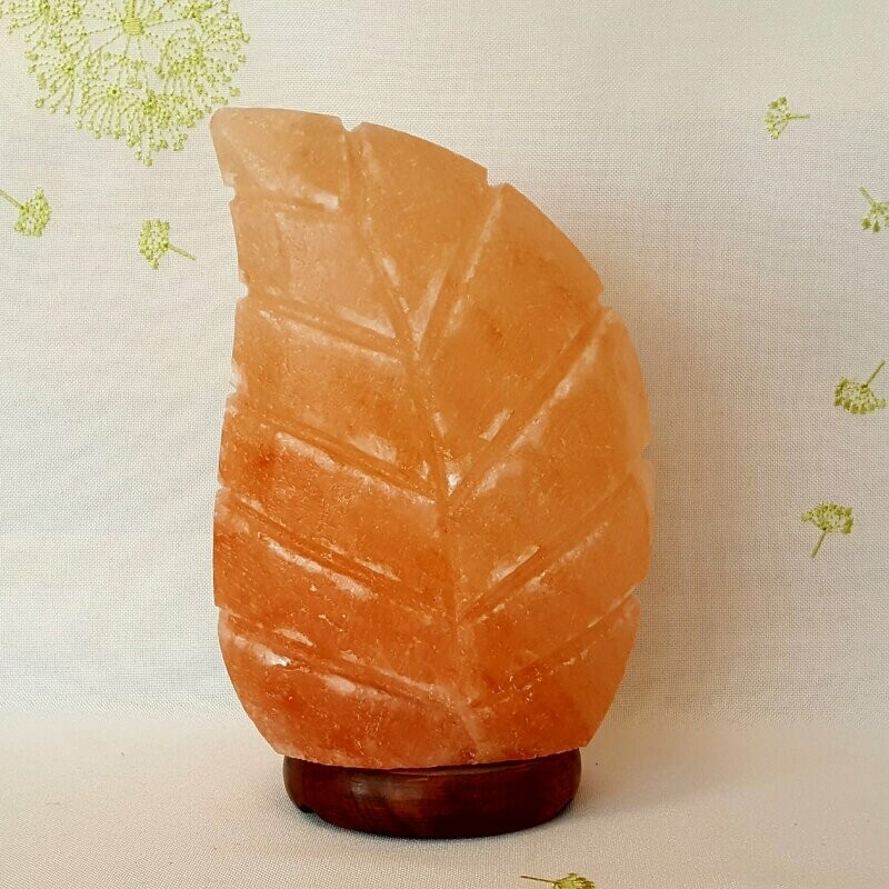 Salzlampe "BLATT"