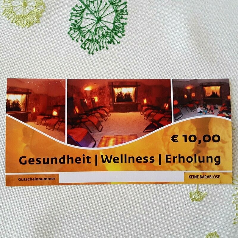 Gutschein  "Wert 10€"