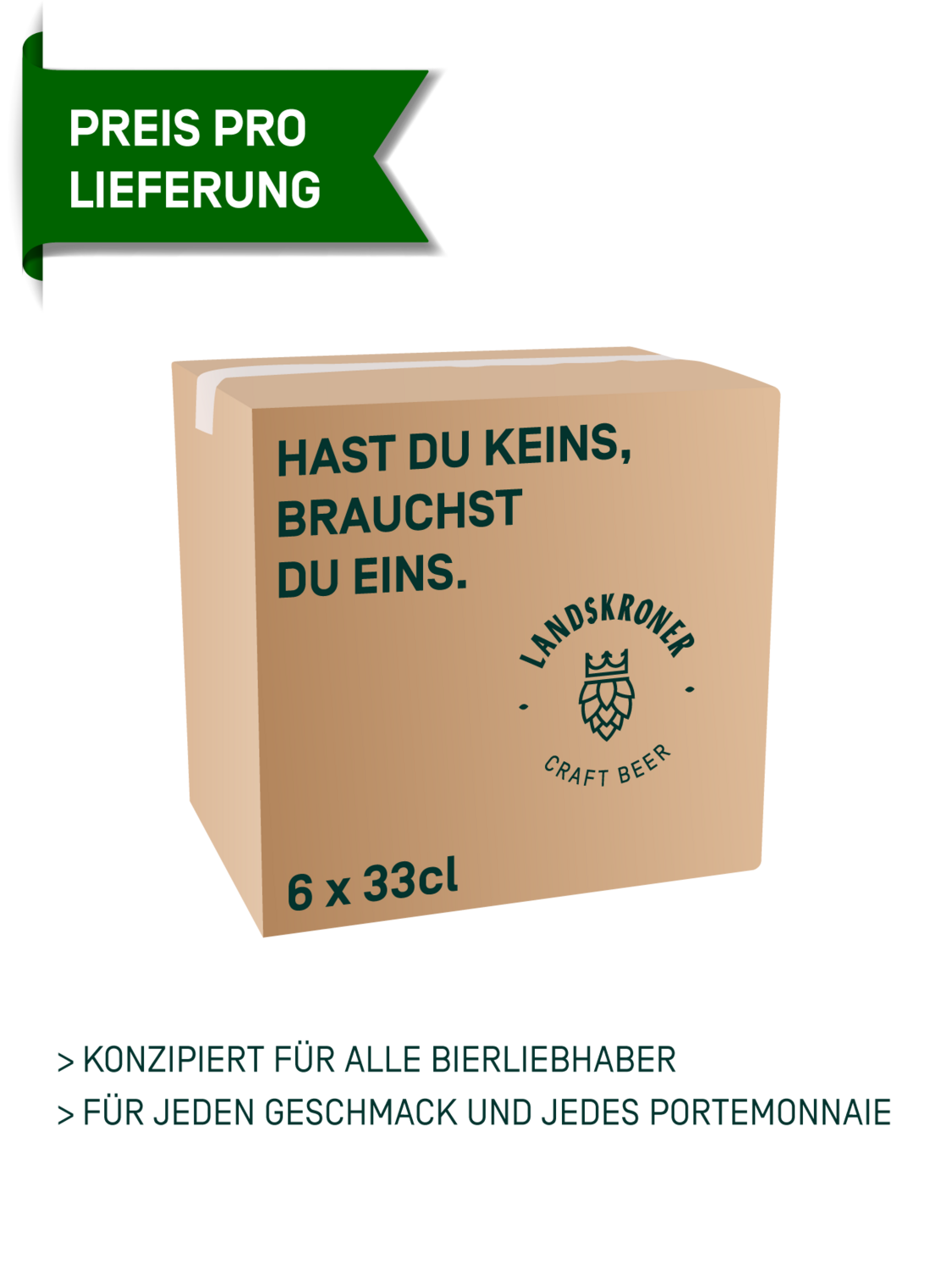 Landskroner Bier-Abo (6-Pack)
