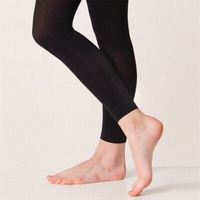 Black Footless Tights