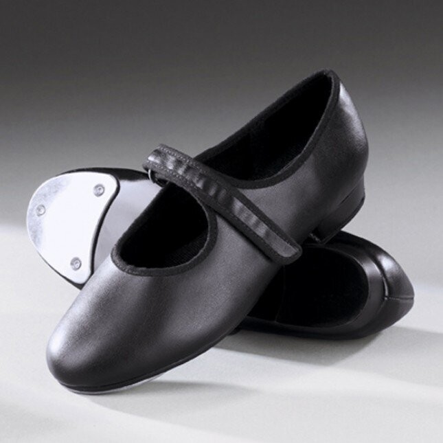 Black Velcro Tap Shoes (Tutu's Twinkly Tappers)