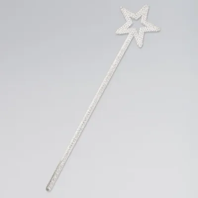 White Glitter wand