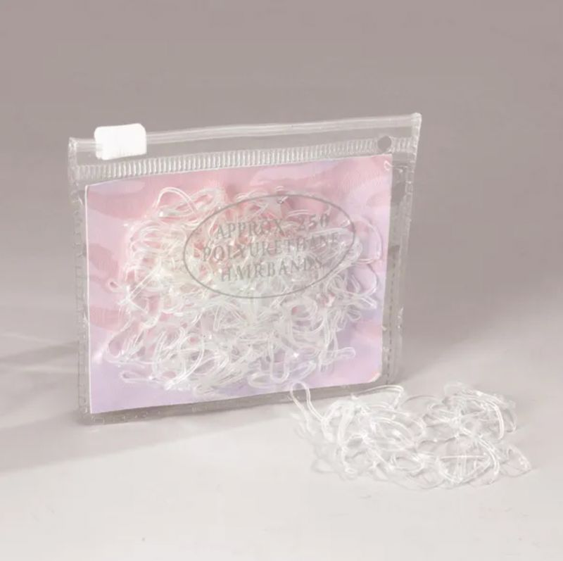Clear elastics