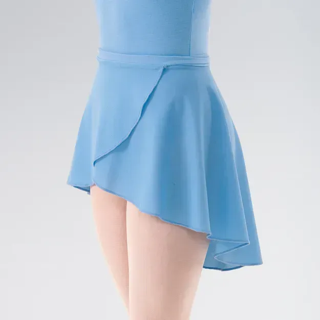Blue Wrapover Skirt (optional)