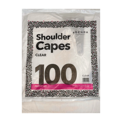 Clear Poly Capes 1x100