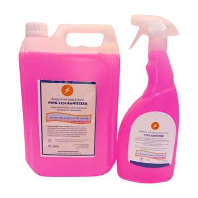 Pink Sanitizer BD 1276 750ml or 5Ltr