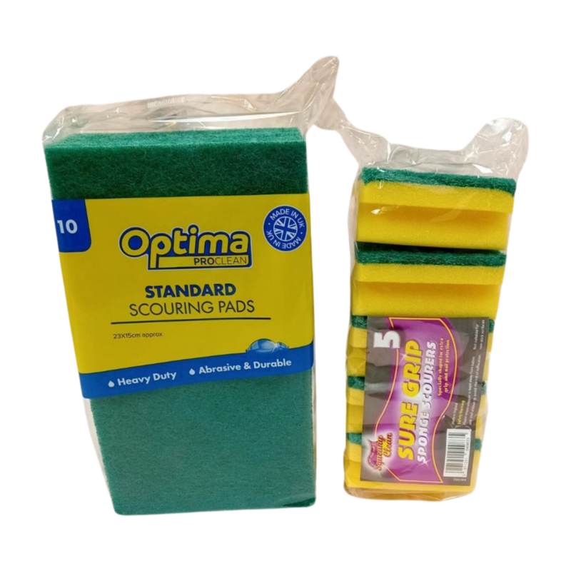 Sponge Sure Grip or  Scourers