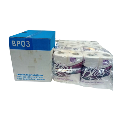 Bliss Toilet Roll 2Ply or 3Ply And Bulk Pack Toilet Tissues 2 ply