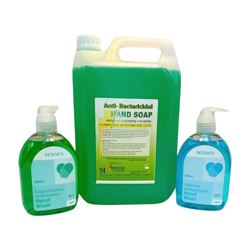 Antibacterial Hand Soap 500ml or 5lt