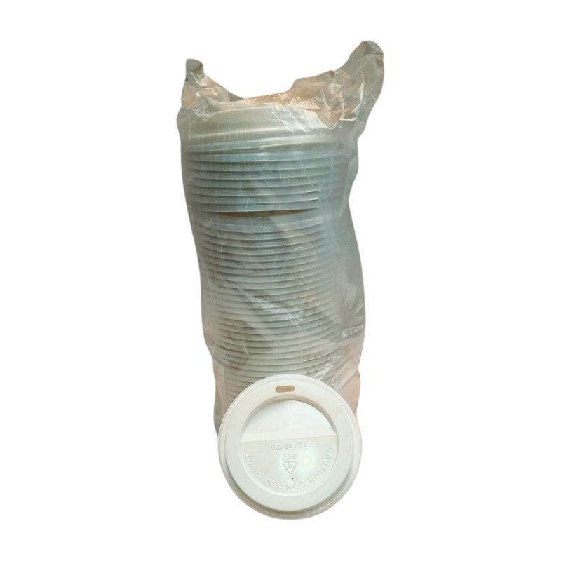 Coffee Lids Black  or White